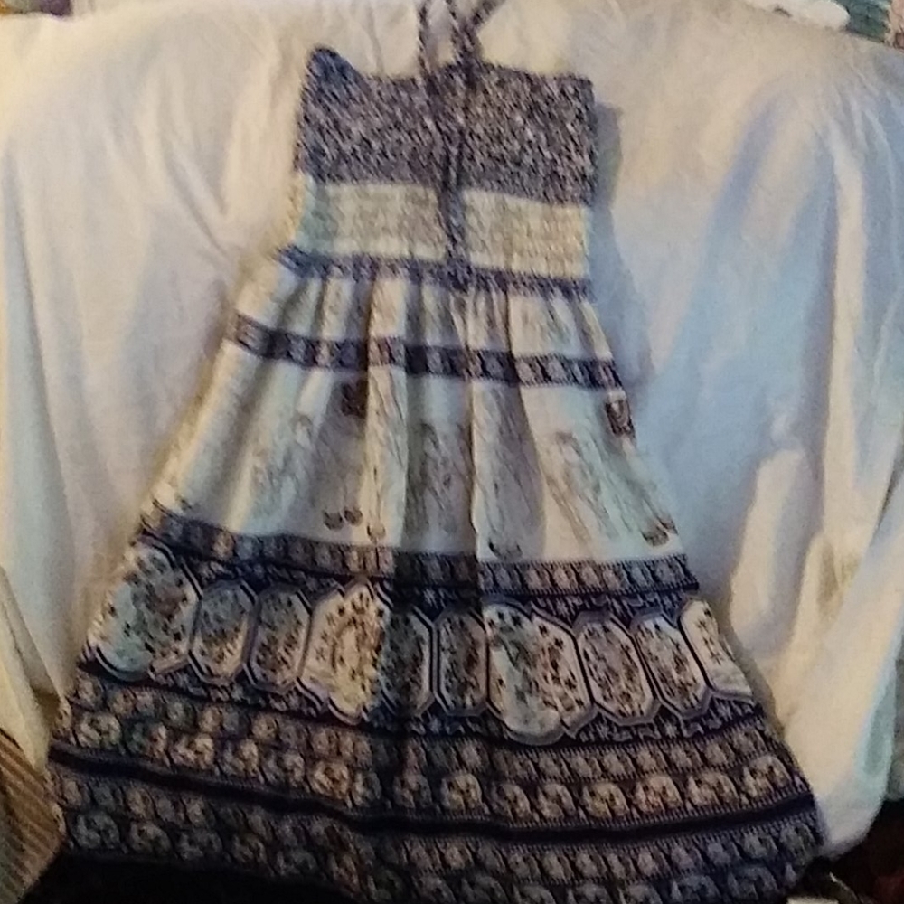 One Size S-M-L halter Sundress